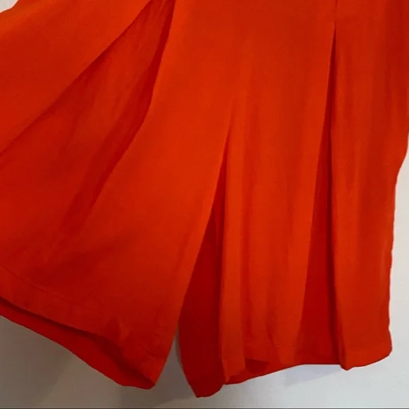 Anthropologie Sunday in Brooklyn Rayon High Waist Wide Leg Short Sz 2 - Picture 8 of 15